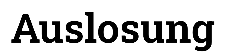 Auslosung